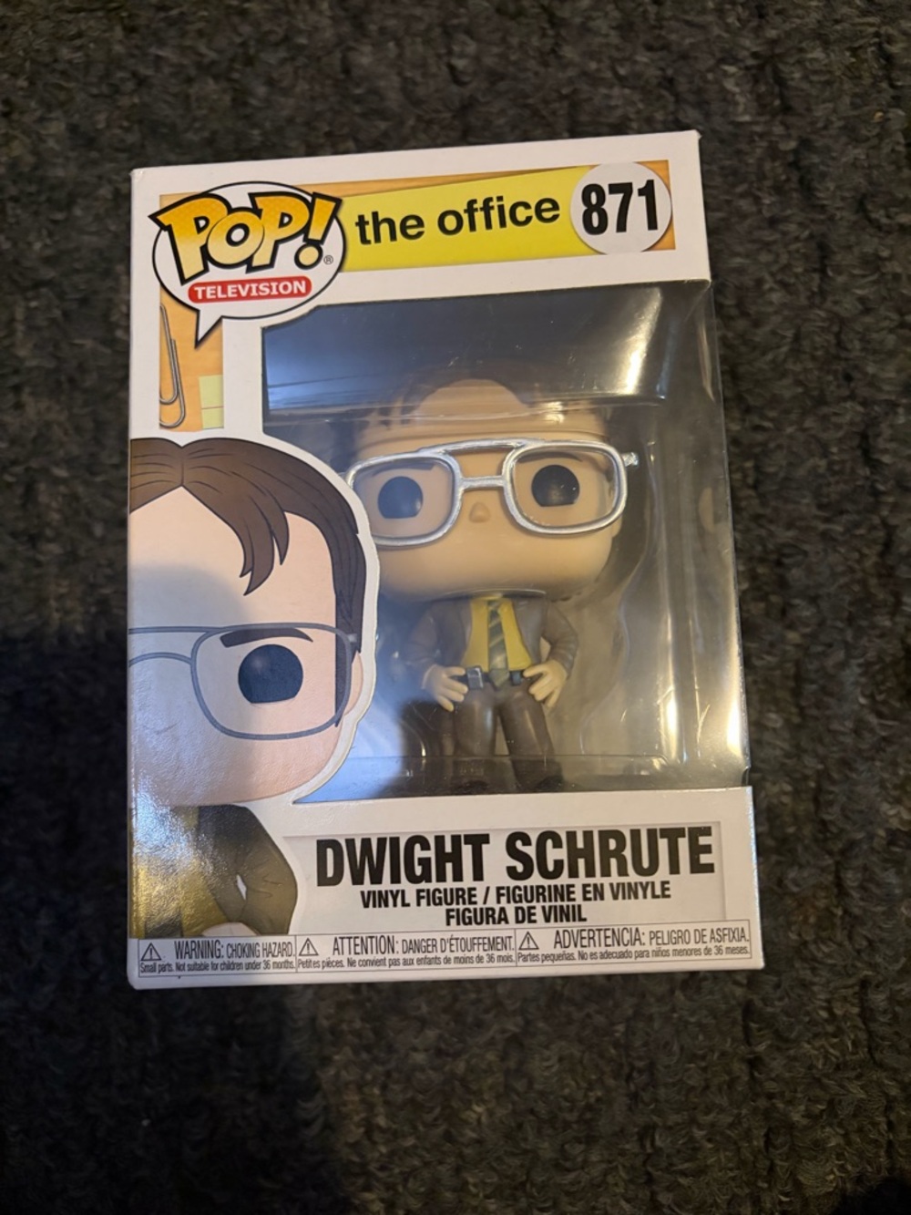NIB Funko pop the office Dwight schrute #871